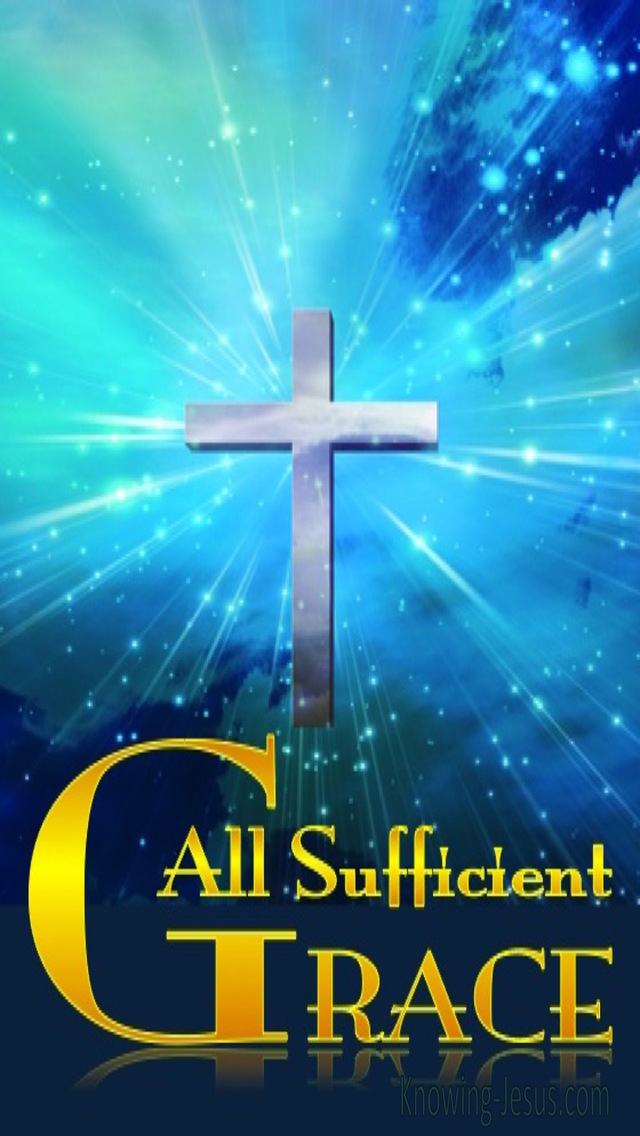 1 Corinthians 9:8 All Sufficient Grace (devotional)01:16 (blue)